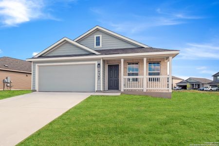 New construction Single-Family house 213 Alta Vista Ter, Seguin, TX 78155 Fullerton- photo 0