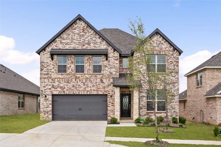 New construction Single-Family house 3522 Prickly Pear Trail, Midlothian, TX 76084 Laredo- photo 0