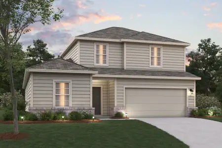 New construction Single-Family house 203 Jordans Est, San Antonio, TX 78264 plan Barbosa - image