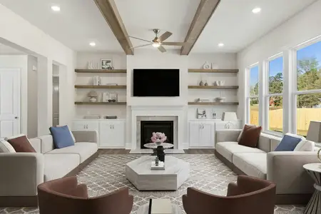 New construction Single-Family house 739 Crest Line Trl, Powder Springs, GA 30127 plan The Primrose - image 4