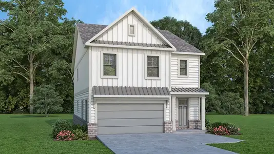 New construction Single-Family house 1858 Butterfly Wy, Marietta, GA 30066 plan Robie - image