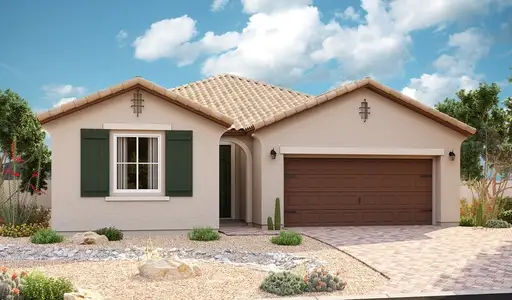 New construction Single-Family house 40449 W Bedford Dr, Maricopa, AZ 85138 plan Alden - image