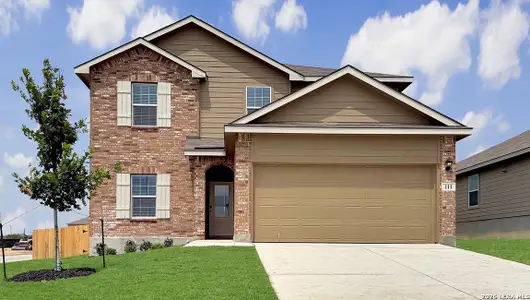 New construction Single-Family house 111 Tawny Owl, San Antonio, TX 78253 plan The Callum - image