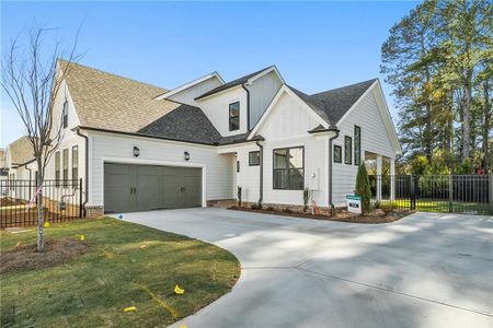 New construction Single-Family house 495 Pearl Street, Cumming, GA 30040 The Milton- photo 0