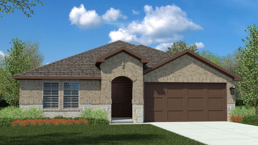 New construction Single-Family house 1129 Belhaven St, Granbury, TX 76048 plan Kingston - image