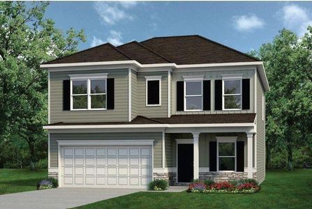 New construction Single-Family house 8009 Haven Springs Trce, Douglasville, GA 30134 - image