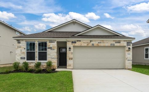 New construction Single-Family house 839 Fort Kylo, San Antonio, TX 78245 plan Garden View - image