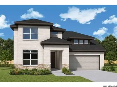 New construction Single-Family house 1959 Lost Cedar, New Braunfels, TX 78132 plan The Myrtle - image
