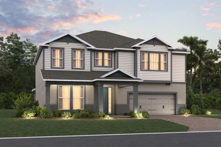 New construction Single-Family house 885 Pointe Emerson Boulevard, Apopka, FL 32703 Glenwood - Eco Grand Series- photo 0