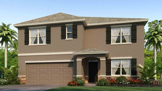 New construction Single-Family house 17430 Pleasantview Blvd, Land O' Lakes, FL 34638 null- photo 0