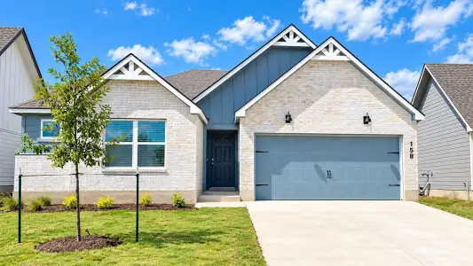 New construction Single-Family house 158 Candy St, Georgetown, TX 78626 plan Bellvue - image