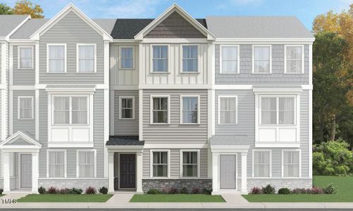 New construction Townhouse house 5104 Fir Tree Ln, Durham, NC 27703 Manteo II- photo 5 5