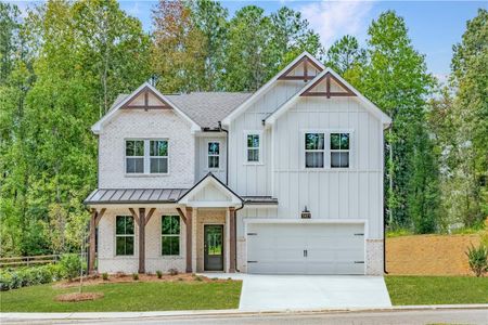 New construction Single-Family house 4162 Adler Circle, Buford, GA 30519 Canton II- photo 0