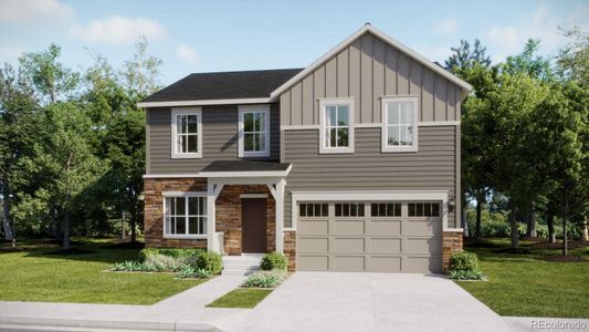 New construction Single-Family house 4238 Lucas Dr, Johnstown, CO 80534 plan Oliver - image