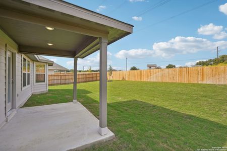 New construction Single-Family house 556 Shelton Pass, Cibolo, TX 78108 The Greenville (C400)- photo 33 33