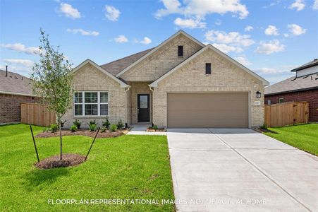 New construction Single-Family house 13917 Baikal Manor Drive, Texas City, TX 77510 Balboa- photo 0