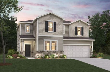 New construction Single-Family house 8039 Dickens Dr, Fairburn, GA 30213 plan Apollo - image