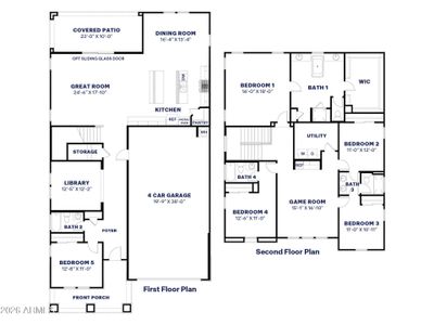 New construction Single-Family house 10034 S 23Rd Ln, Phoenix, AZ 85041 plan Miraval - image