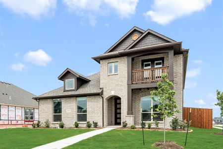 New construction Single-Family house 4601 Nomad Dr, Midlothian, TX 76065 plan Dewberry II Side Entry - image