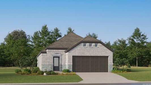 New construction Single-Family house 14831 Granite Gdn, Elmendorf, TX 78112 - image