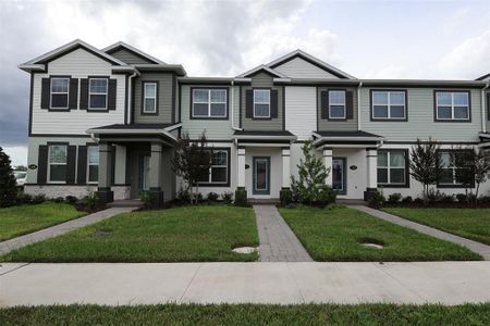New construction Townhouse house 1404 Lumpini St, St. Cloud, FL 34771 plan Rutland - Townhome Series - image