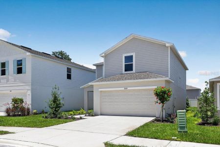 New construction Single-Family house 12419 Gust Ct, Hudson, FL 34669 plan Maple - image
