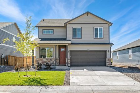 New construction Single-Family house 13567 Valentia St, Thornton, CO 80602 Bellamy- photo 0 0