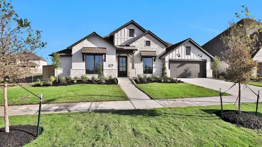 New construction Single-Family house 19011 Mandarin St, Manvel, TX 77578 plan 3525W - image