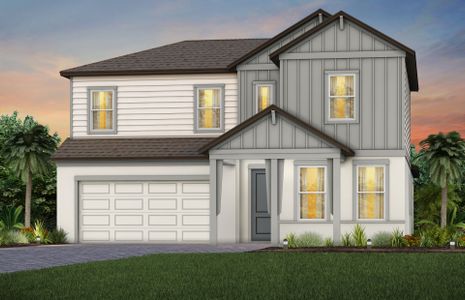 New construction Single-Family house 13630 Brookside Haven St, Riverview, FL 33578 plan Coral - image