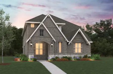 New construction Single-Family house 1448 Lady Bird Rd, Justin, TX 76247 plan Brazos - image