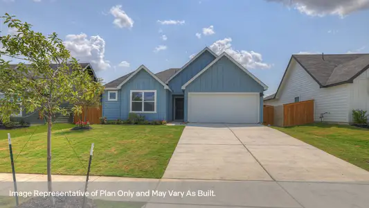 New construction Single-Family house 116 Las Lomas Dr, San Marcos, TX 78666 plan The Bellvue - image