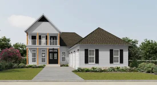 New construction Single-Family house 28 N Saint Claire Ln, Freeport, FL 32439 plan Brentwood II G - image