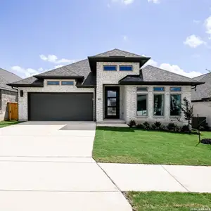 New construction Single-Family house 421 Hulda Trl, New Braunfels, TX 78130 plan 2474W - image
