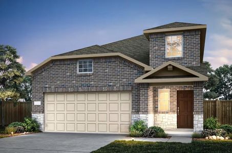 New construction Single-Family house 444 Bristlecone Bnd, Liberty Hill, TX 78642 Gustine- photo 0 0