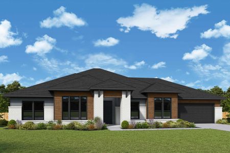 New construction Single-Family house 2005 Whispering Oaks Ln, Waller, TX 77484 plan The Heartstone - image