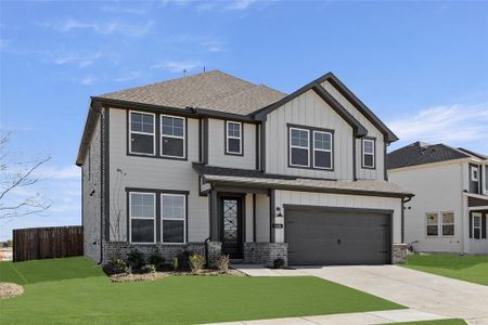 New construction Single-Family house 1416 Diamond Peak Trl, Anna, TX 75409 Caldwell Homeplan- photo 1 1