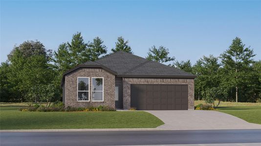 New construction Single-Family house 336 Rockies Rd, Hutto, TX 78634 plan Bora - image