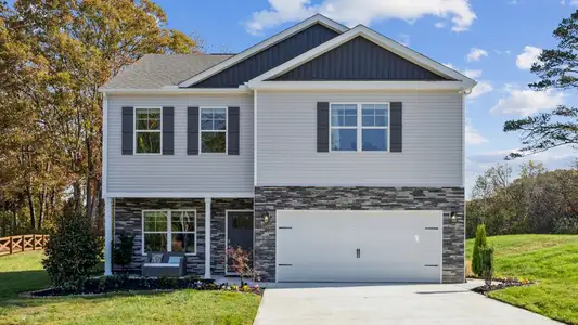 New construction Single-Family house 1512 Fox Meadows Cir, Bluff City, TN 37618 plan Penwell - image