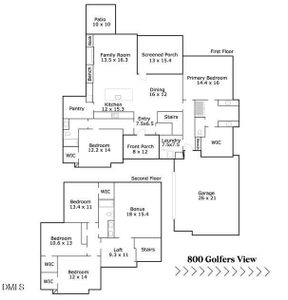 New construction Single-Family house 800 Golfers Vw, Pittsboro, NC 27312 - image 5