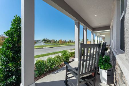 Front Porch of The Newcomb at Brack Ranch