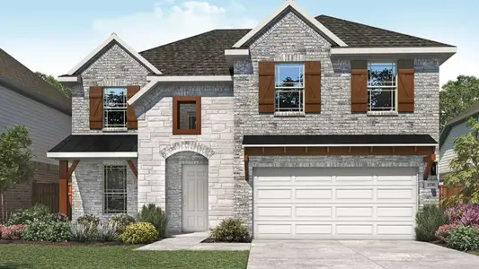 New construction Single-Family house 201 Verdin Ave, Kyle, TX 78640 plan Mimosa - image 2