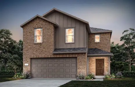 New construction Single-Family house 2311 Roundstone Wy, Princeton, TX 75407 plan Comal - image