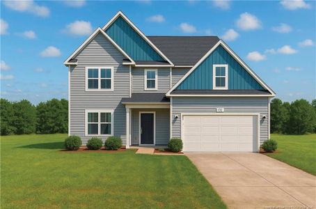New construction Single-Family house 560 Ashley Heights Dr, Aberdeen, NC 28315 - image