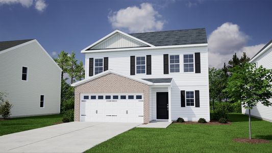 New construction Single-Family house 417 Spradley Wy, Batesburg-Leesville, SC 29070 plan Monroe - image