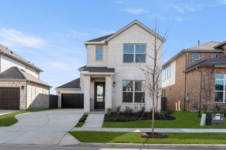 New construction Single-Family house 1124 Amaryllis Ln, Little Elm, TX 76227 plan Bergamot - image