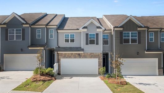 New construction Townhouse house 49 Hughes Place Dr, Dawsonville, GA 30534 plan Sudbury - image