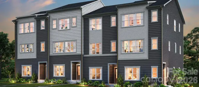 New construction Townhouse house 4019 Cue Ct, Charlotte, NC 28205 - image