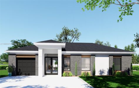 New construction Single-Family house 3418 70Th St, Lehigh Acres, FL 33971 - image