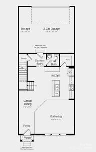 Structural options added: Alternate owner’s bath, and tray ceiling in owner’s suite.