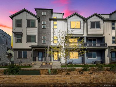 New construction Townhouse house 16736 Shoshone Place, Broomfield, CO 80023 The Cameron - photo 0